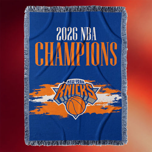 New York Knicks Champions Merch NY Knicks 2026 Finals Champions Blanket Best Gifts For Fans