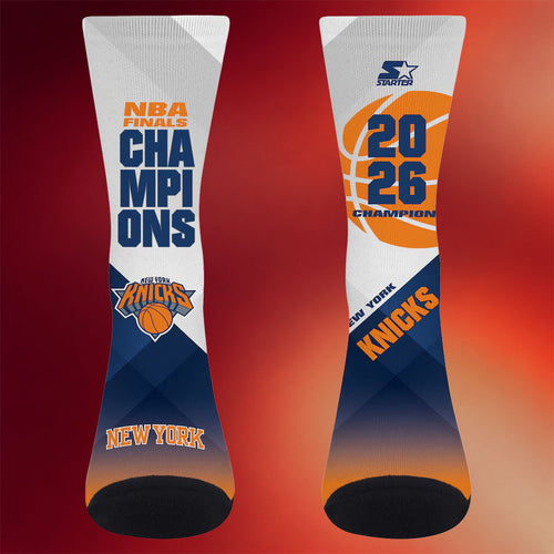 New York Knicks Champions Merch NY Knicks Starter 2026 Finals Champions Socks Gifts For Fans
