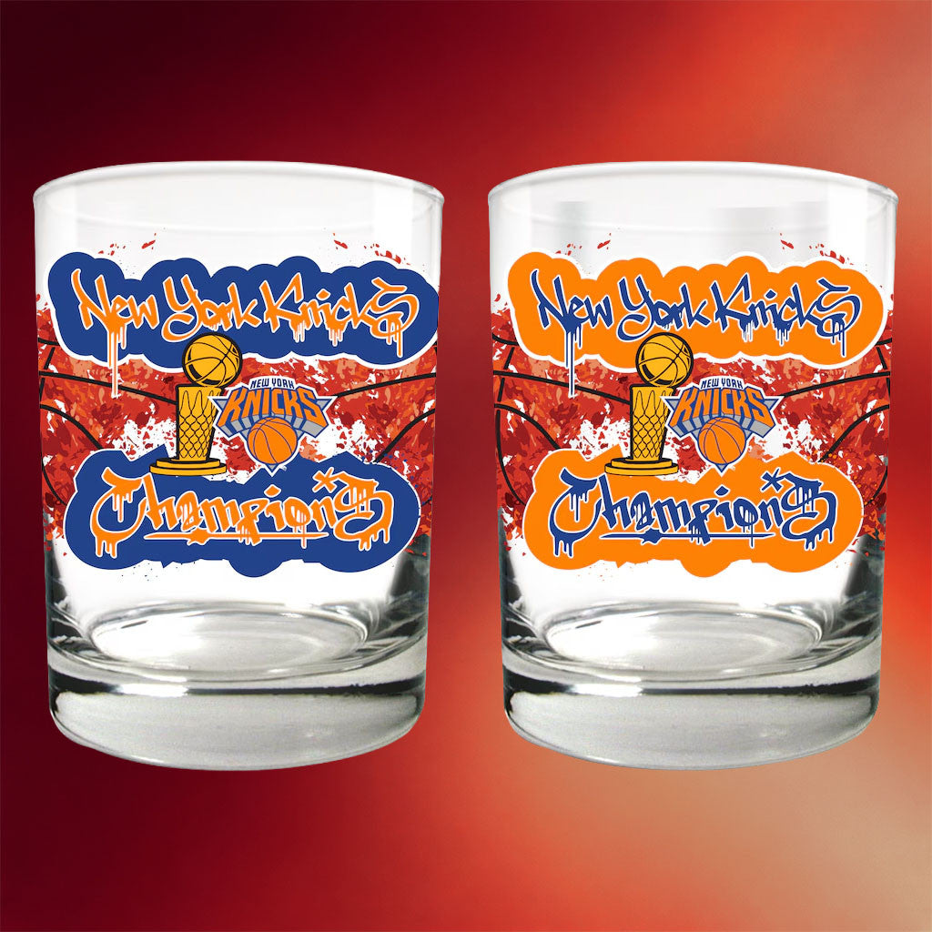 New York Knicks Champions Merch 2026 NY Knicks Finals Champions Glass Basketball Fan Gift Ideas
