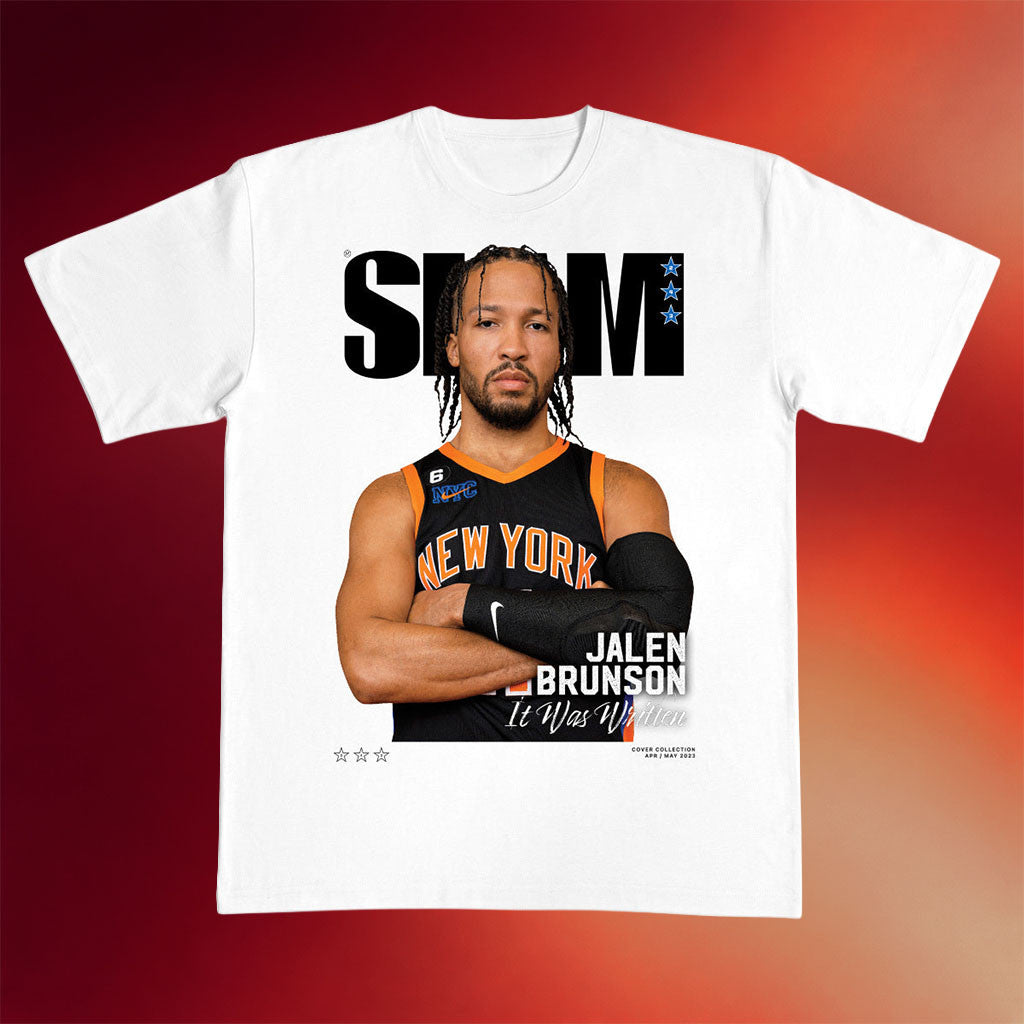 Jalen Brunson Merch SLAM Jalen Brunson It Was Written T-Shirt 2026 Knicks Champions Merch Gifts