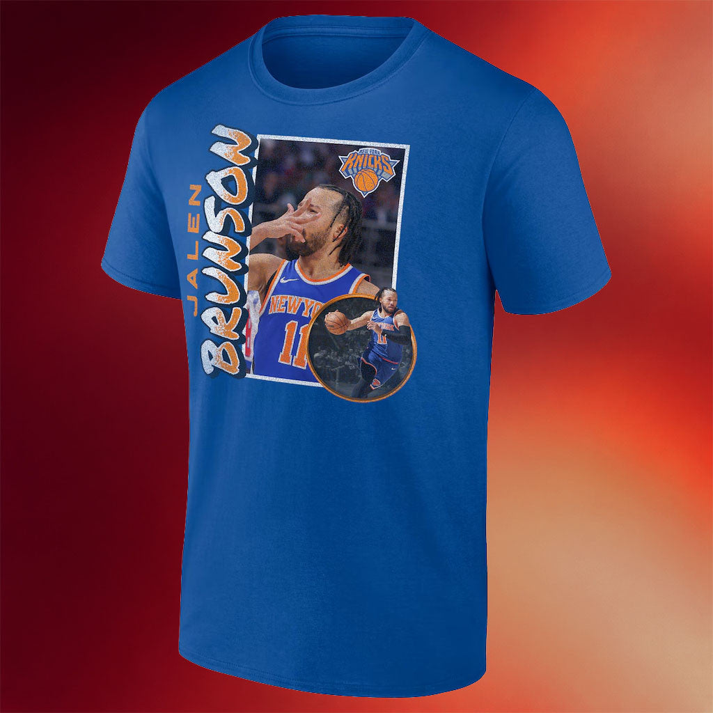 Jalen Brunson Merch 2026 Jalen Brunson 90s Player Graphic T-Shirt NY Knicks Champions Merch