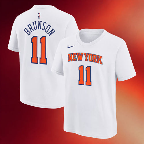 Jalen Brunson Merch 2026 Jalen Brunson #11 NY Knicks Association T-Shirt Knicks Champions Merch