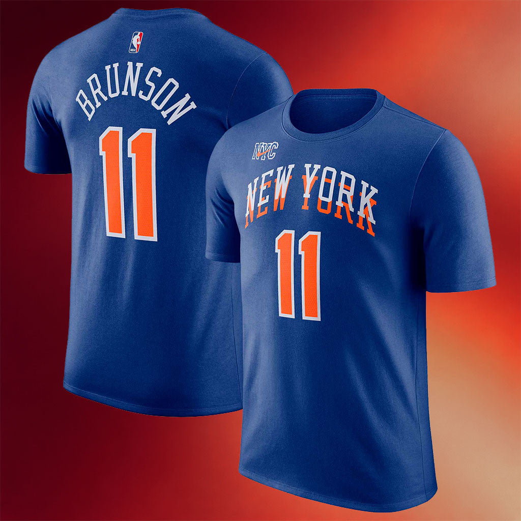 Jalen Brunson Merch NY Knicks #11 Jalen Brunson T-Shirt 2026 Knicks Champions Merch For Fans