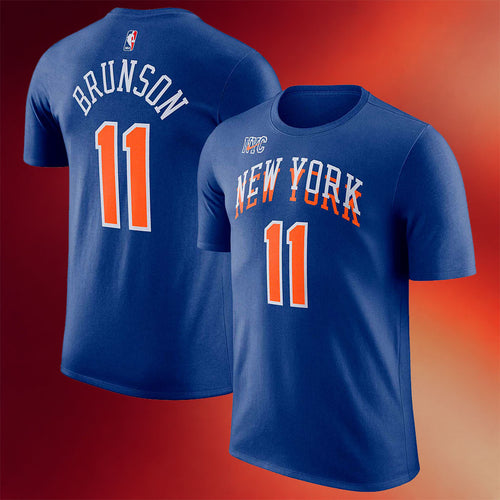 Jalen Brunson Merch NY Knicks #11 Jalen Brunson T-Shirt 2026 Knicks Champions Merch For Fans
