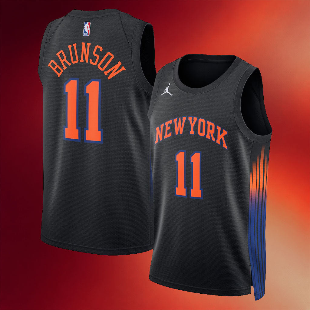 Jalen Brunson Merch 2026 Jalen Brunson New York Knicks Jersey Knicks Champions Merch Black
