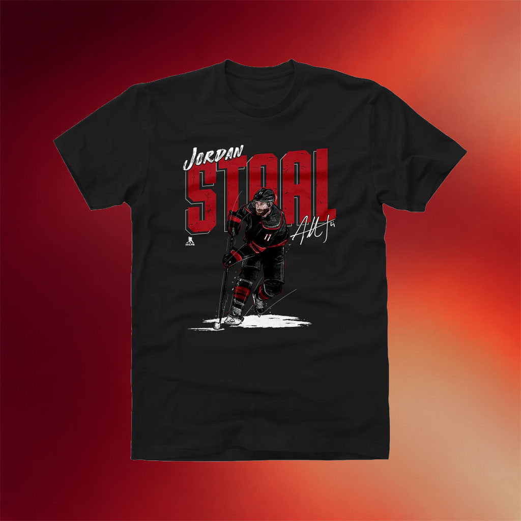 Jordan Staal Merch #11 Jordan Staal Chisel T-Shirt Carolina Hurricanes Champions Merch Fan Gift