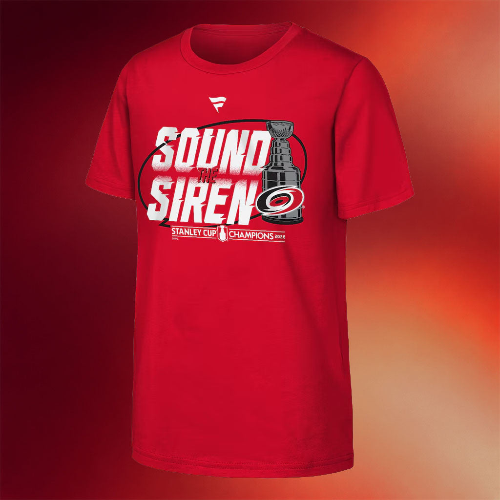 Carolina Hurricanes Champions Merch 2026 Stanley Cup Champions Parade T-Shirt Fan Apparel Red
