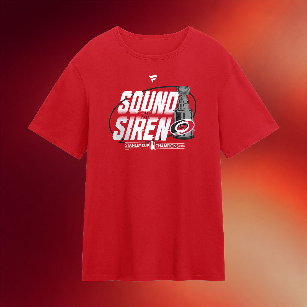 Carolina Hurricanes Champions Merch 2026 Stanley Cup Champions Parade T-Shirt Fan Gear Red