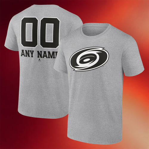 Custom Carolina Hurricanes Champions Merch 2026 Carolina Hurricanes T-Shirt Gray Hockey Fan Gifts