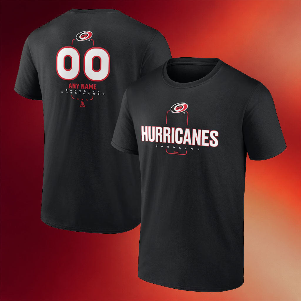 Custom Carolina Hurricanes Champions Merch 2026 Carolina Hurricanes Black Midfielder T-Shirt