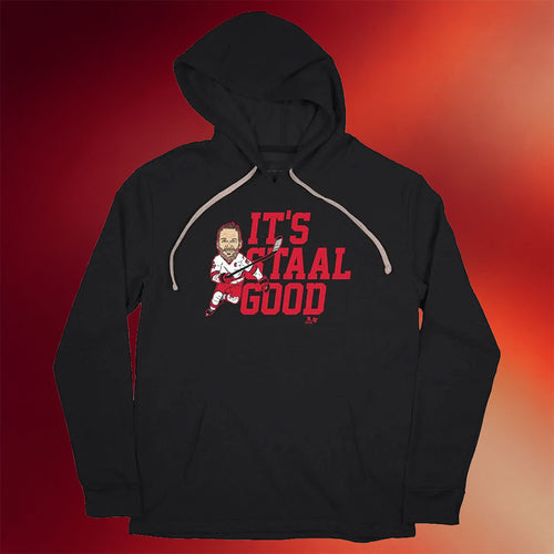 Jordan Staal Merch 2026 It's Staal Good Hoodie Carolina Hurricanes Champions Merch Black