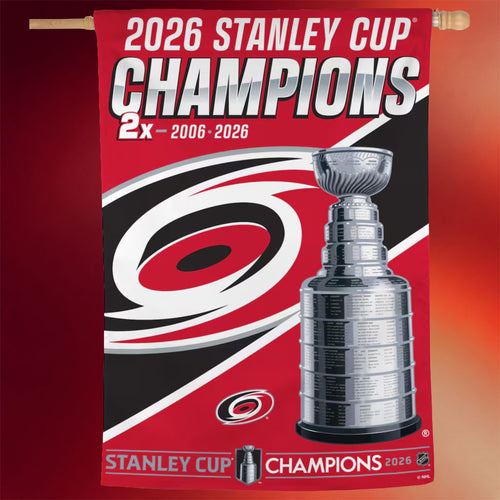 Carolina Hurricanes Champions Merch 2026 Hurricanes Stanley Cup Champions Flag Home Decor
