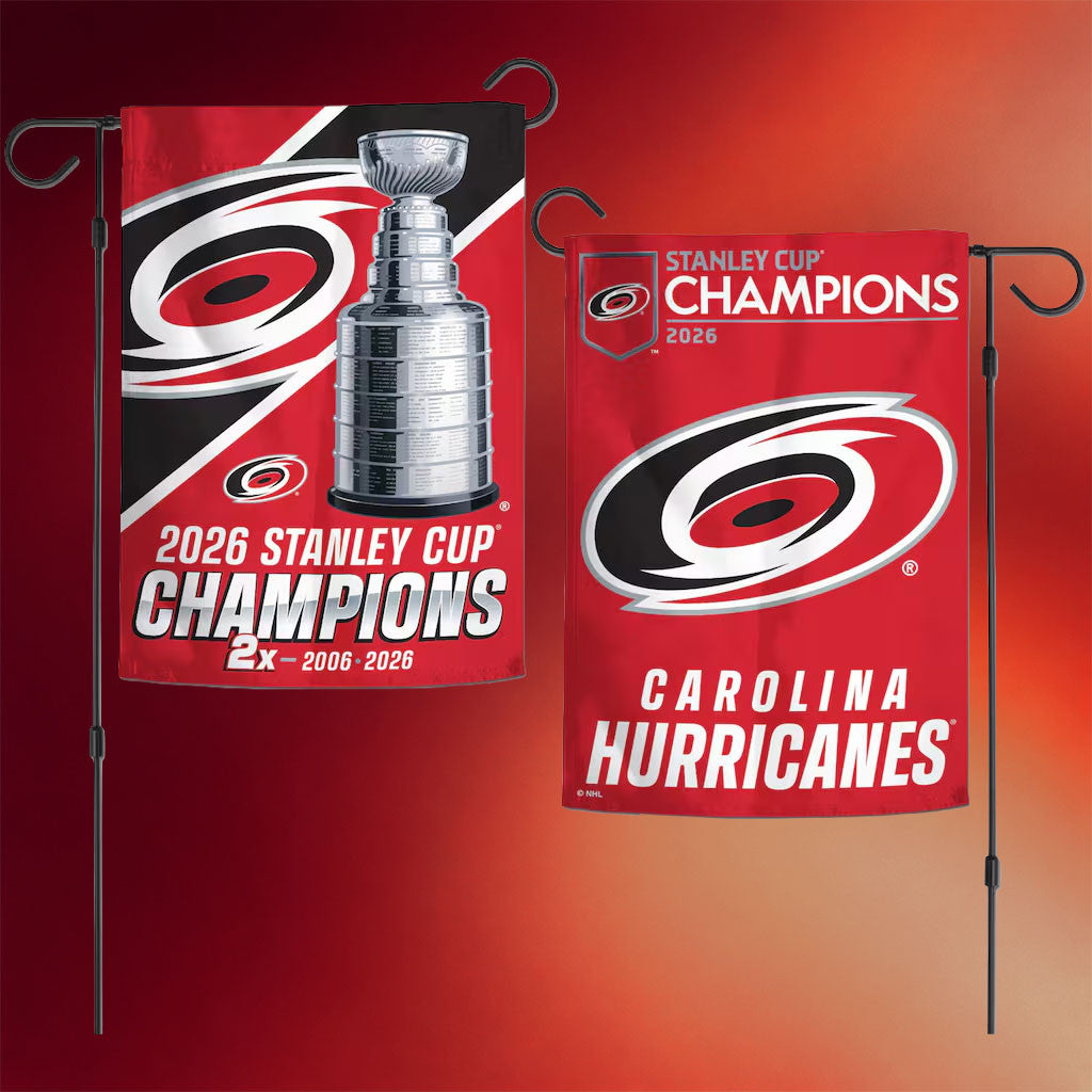 Carolina Hurricanes Champions Merch 2026 Hurricanes Stanley Cup Champions Garden Flag Yard Decor