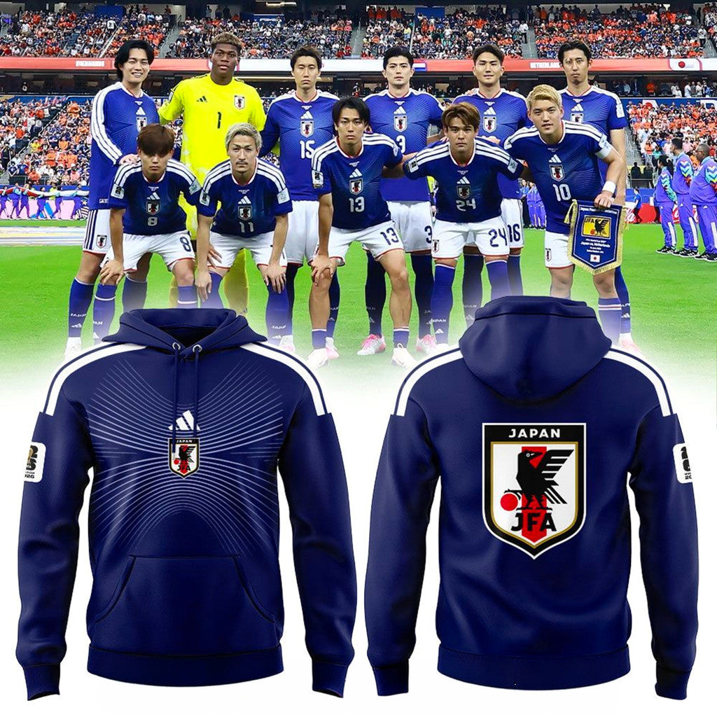 Japan 2026 World Cup FIFA The 8Th Time Hoodie Japan National Football Team Merch Fan Gifts