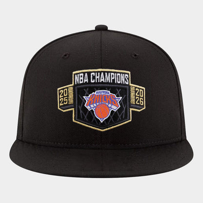 New York Knicks Championship Snapback Hat NY Knicks 2026 Finals Champions Merch Embroidered