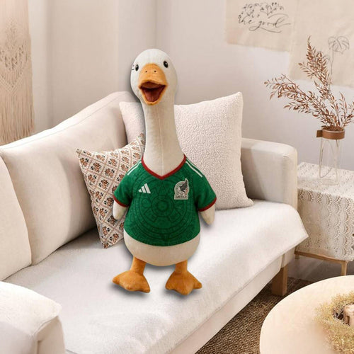 FIFA World Cup 2026 Mexico Merlin Duck Green Jersey Plush Pillow Mexico National Team Merch