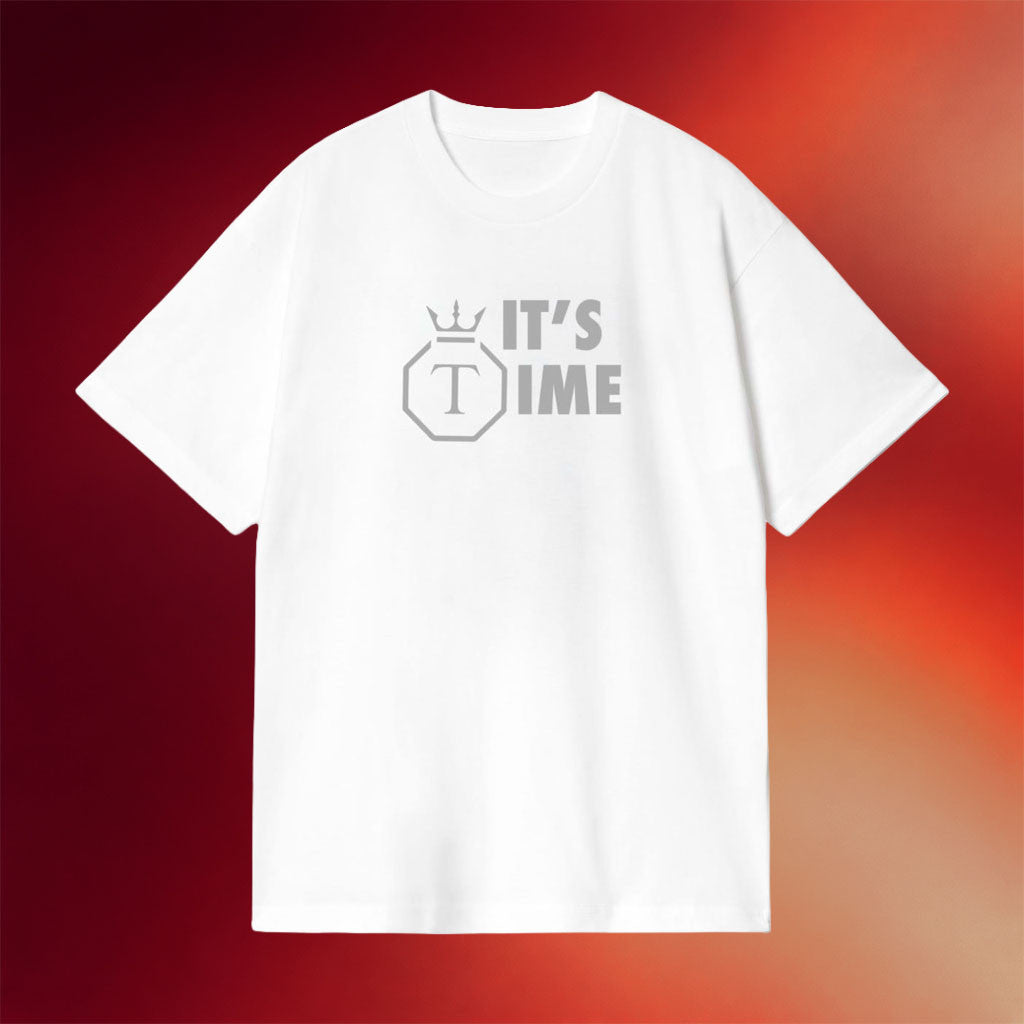 Ilia Topuria Merch 2026 It's Time T-Shirt White UFC Merch Best Gifts For Brothers