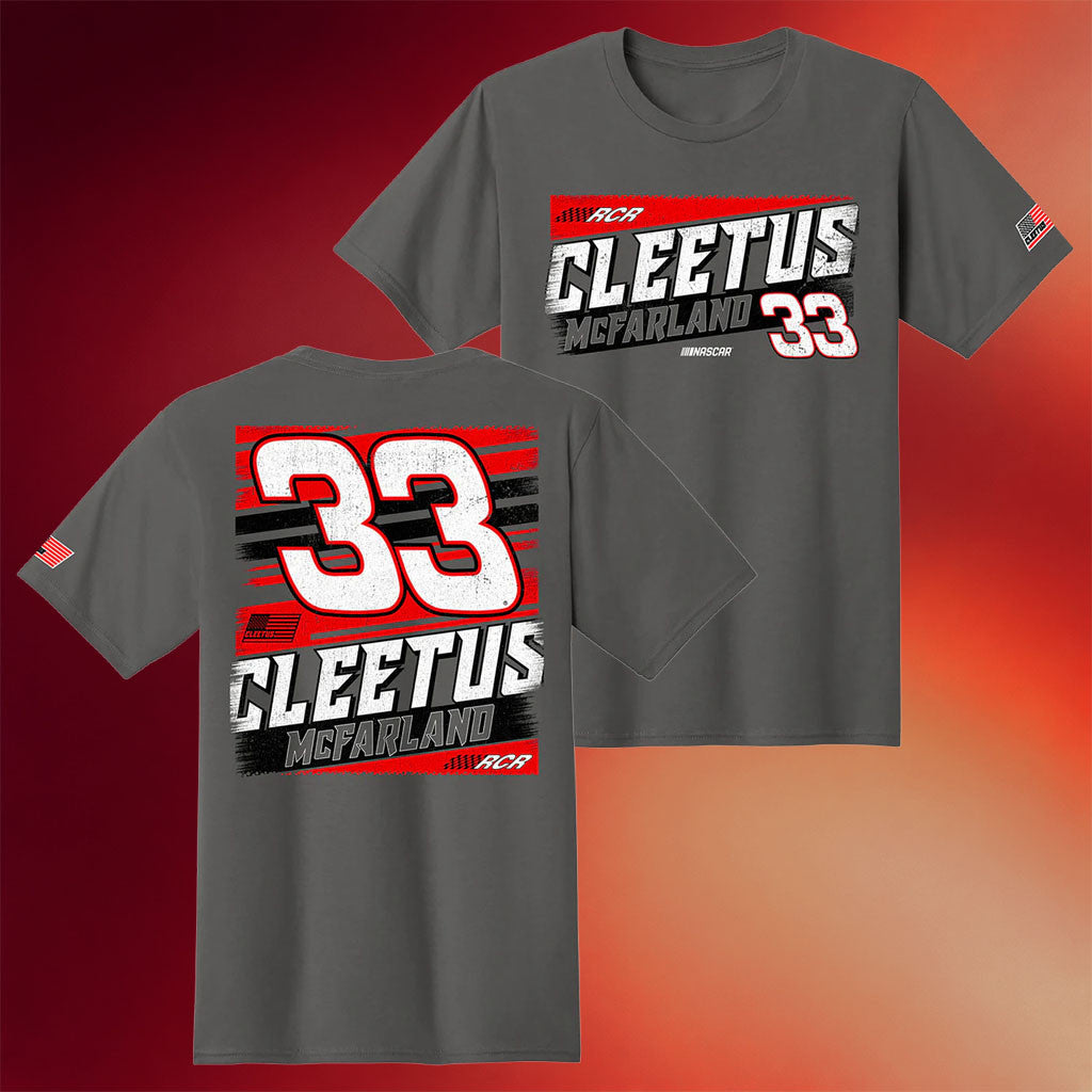 Cleetus McFarland Merch 2026 Richard Childress Racing Team T-Shirt Cleetus McFarland #33 Shirt