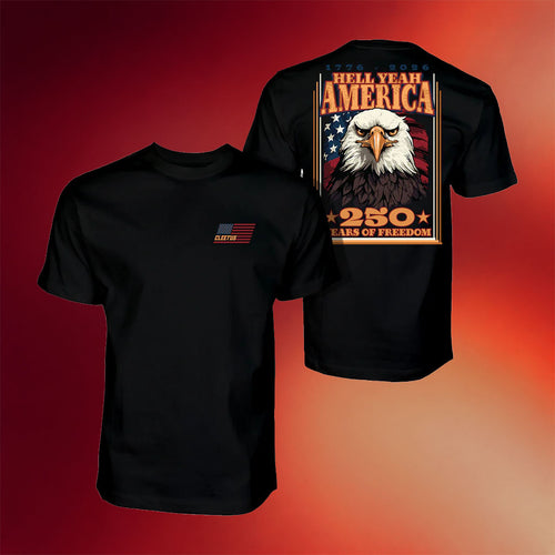 Cleetus McFarland Merch 2026 Hell Yeah America T-Shirt 250 Years Of Freedom Patriotic Gifts