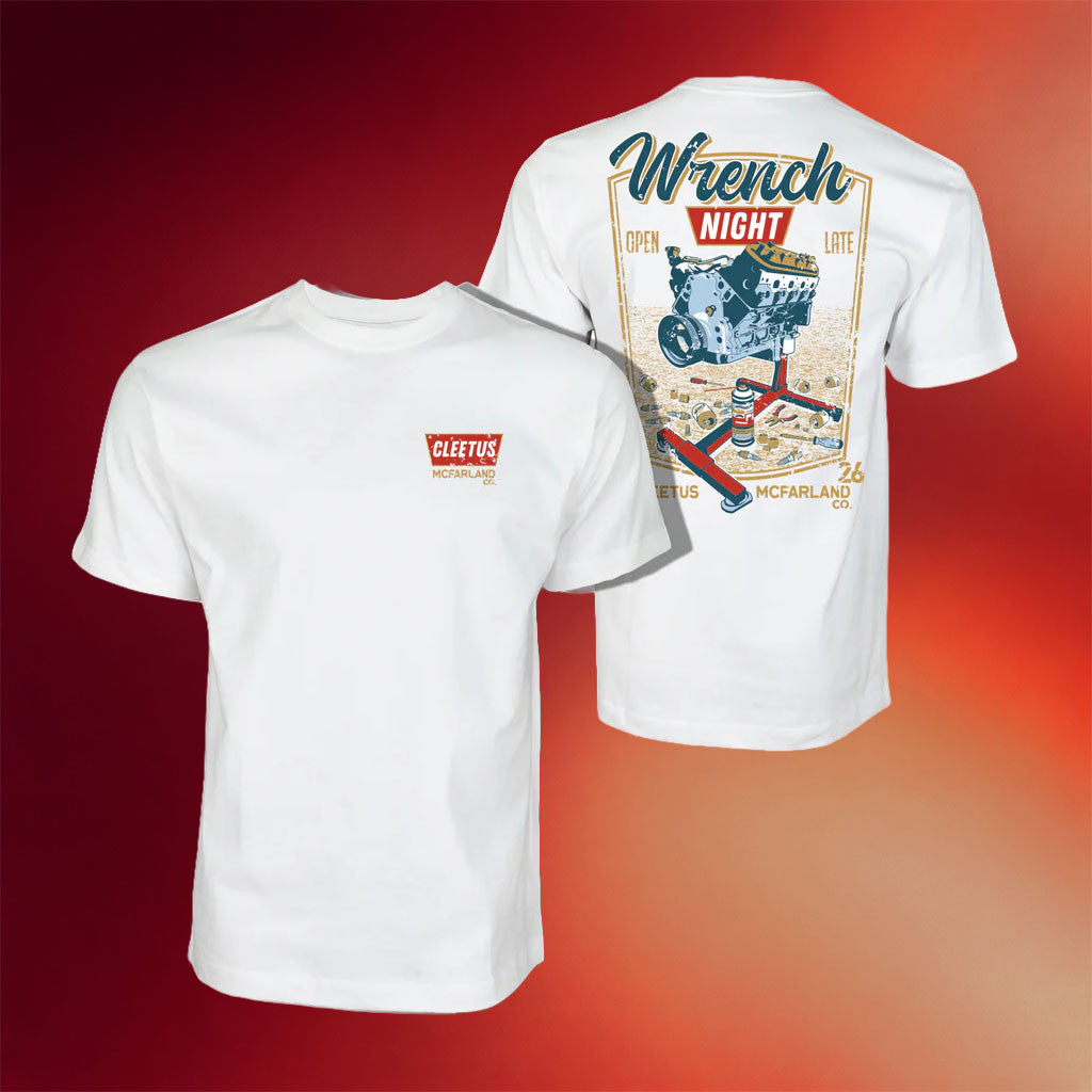 Cleetus McFarland Merch 2026 Cleetus Wrench Night T-Shirt Perfect Father's Day Gifts
