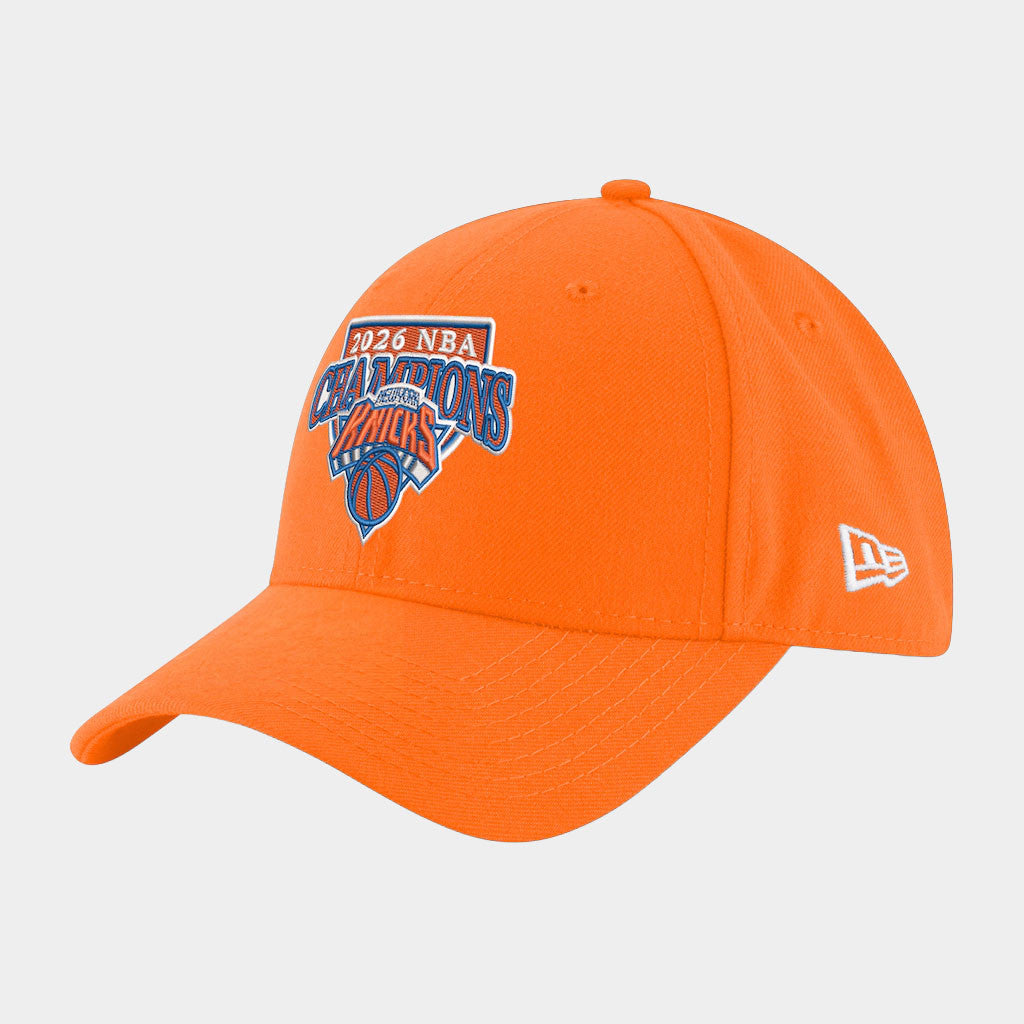 NY Knicks Champions Merch New York Knicks 2026 Finals Champions Embroidered Hat Fan Merch Orange