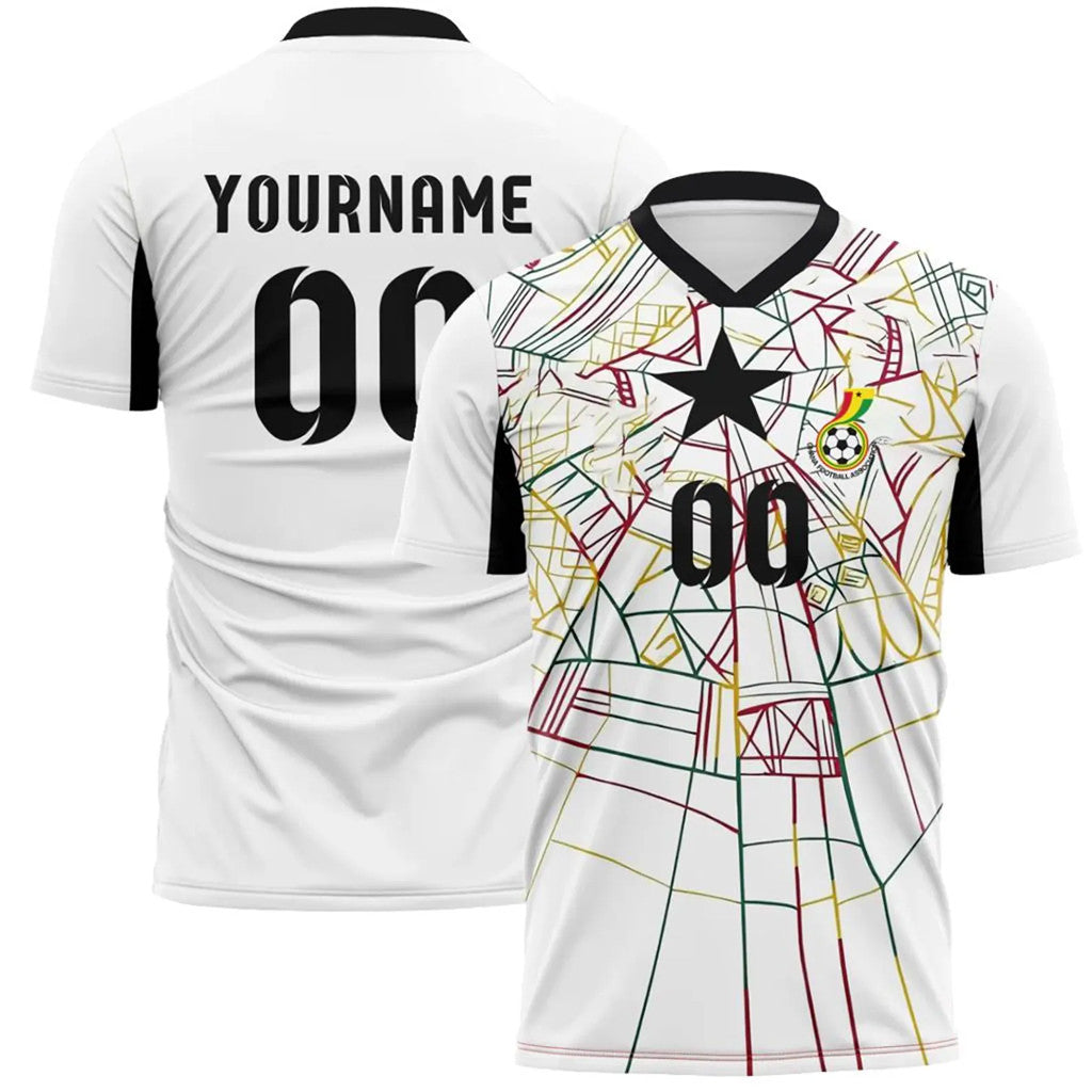 Personalized Ghana FIFA World Cup 2026 Merch Ghana National Team Jersey Game Day Apparel Gifts