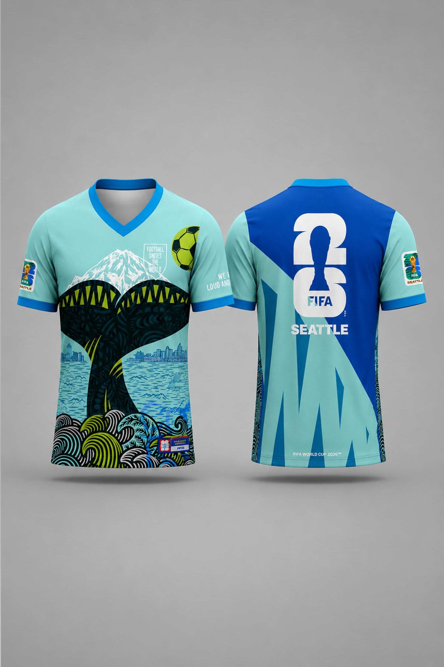 FIFA World Cup 2026 Seattle Football Jersey