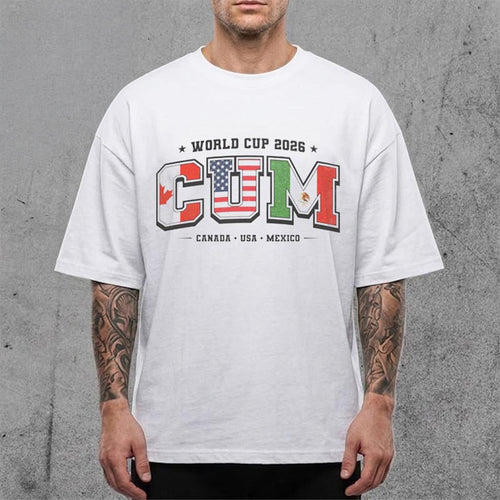 CUM World Cup 2026 Canada USA Mexico T-Shirt Game Day Shirt FIFA World Cup Merch Gift For Him