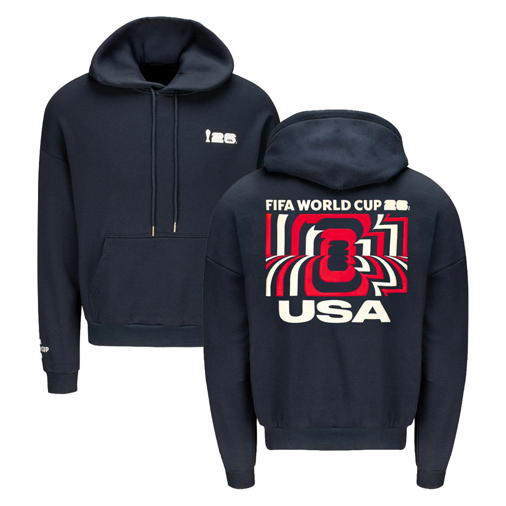 USMNT World Cup 2026 Merch FIFA World Cup 2026 Puff USA Hoodie Soccer Fan Gear Gifts For Him