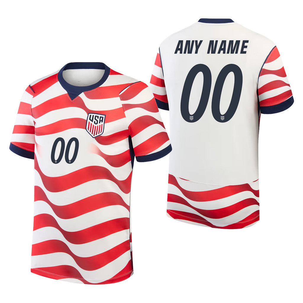 Personalized USMNT World Cup 2026 Merch USA Soccer 2026 Home Stadium Jersey Game Day Gifts