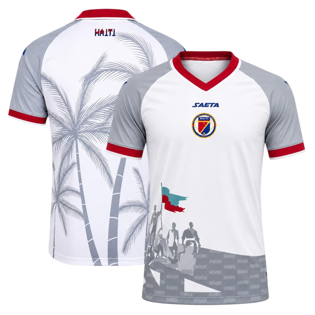 Haiti World Cup 2026 Merch Haiti Soccer FIFA 2026 V-Neck Jersey Football Fan Gifts