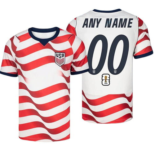 Personalized Team USA World Cup 2026 Jersey USMNT Merch Best Gift For Soccer Lovers