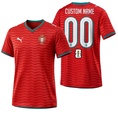 Personalized Portugal World Cup 2026 Jersey Portugal National Team Merch FIFA Gifts Ideas