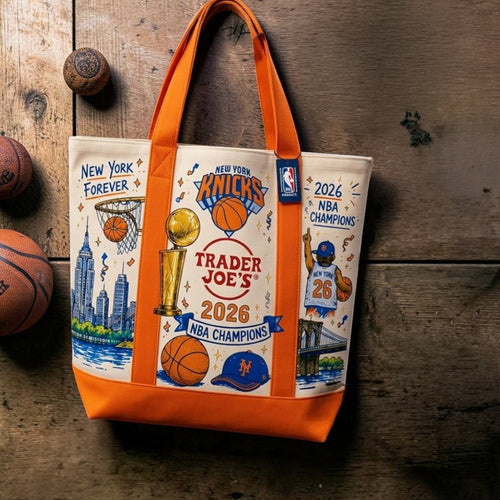 New York Knicks 2026 Champions Tote Bag NY Knicks Finals Championship Merch Basketball Fan Gift