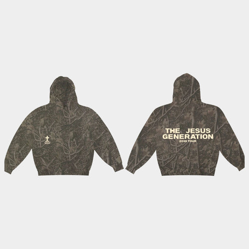 Forrest Frank Merch 2026 TJG Camo Hoodie Jesus Generation Tour Merch Gifts For Music Fans