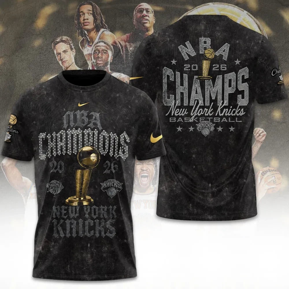 New York Knicks Champions 2026 T-Shirt NY Knicks Merch Best Gift For A Basketball Fan