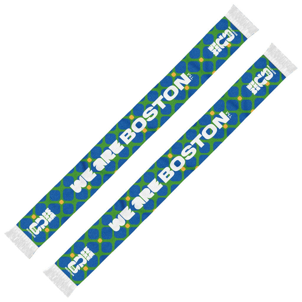 FIFA World Cup 2026 Merch Boston Host City Scarf We The Boston Scarf Game Day Fan Gears