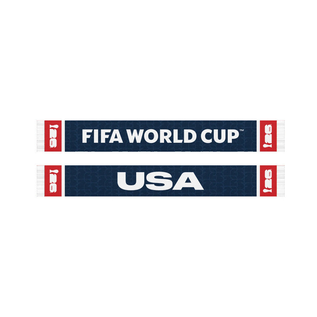FIFA World Cup 2026 Merch USA Sublimated Scarf USMNT Merch Gifts For America Supporters