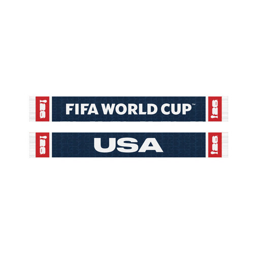 FIFA World Cup 2026 Merch USA Sublimated Scarf USMNT Merch Gifts For America Supporters