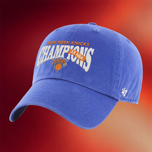 New York Knicks Champions Merch 2026 NY Knicks 47 3X Champions Embroidered Hat Gift For Fans
