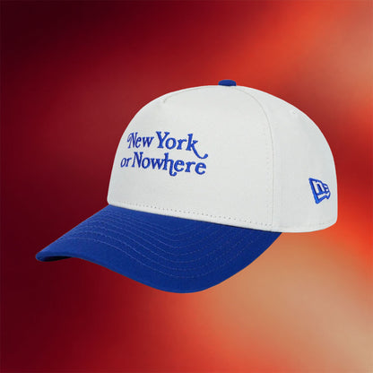 New York Or Nowhere Merch NYON X Mets Motto Embroidered Hat 2026 Baseball Enthusiast Gifts