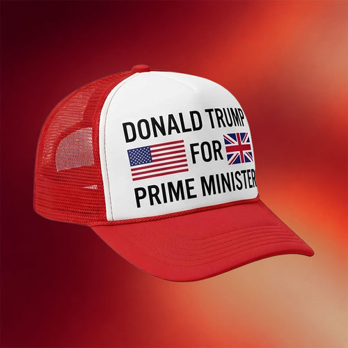 Tyson Fury Donald Trump For Prime Minister Trucker Hat UFC 250 Tyson Fury Merch Gifts