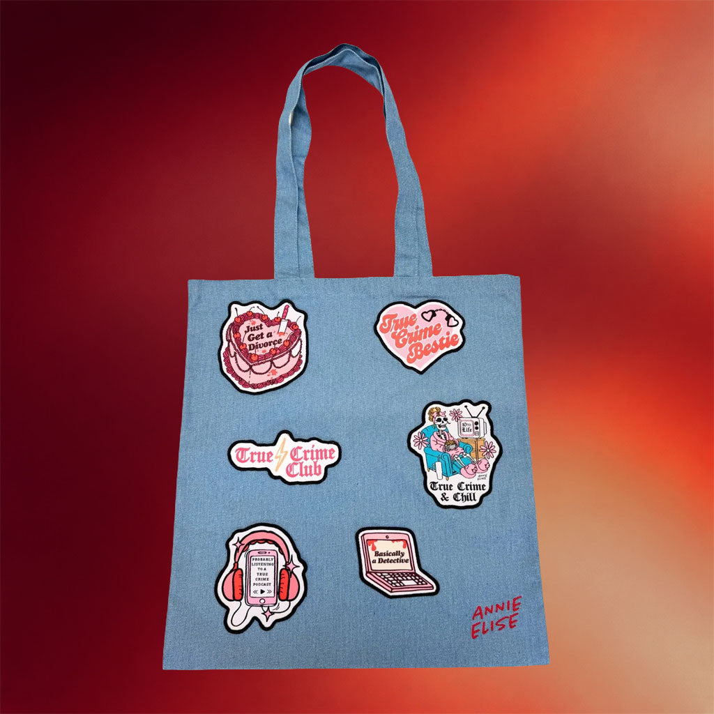 Annie Elise Merch 2026 Annie Elise Custom Patch Tote Bag Best Birthday Gift For Her