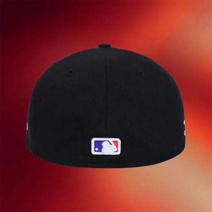 New York Or Nowhere Merch NYON X Mets Monogram Snapback Hat Embroidered Black Gifts For Fans