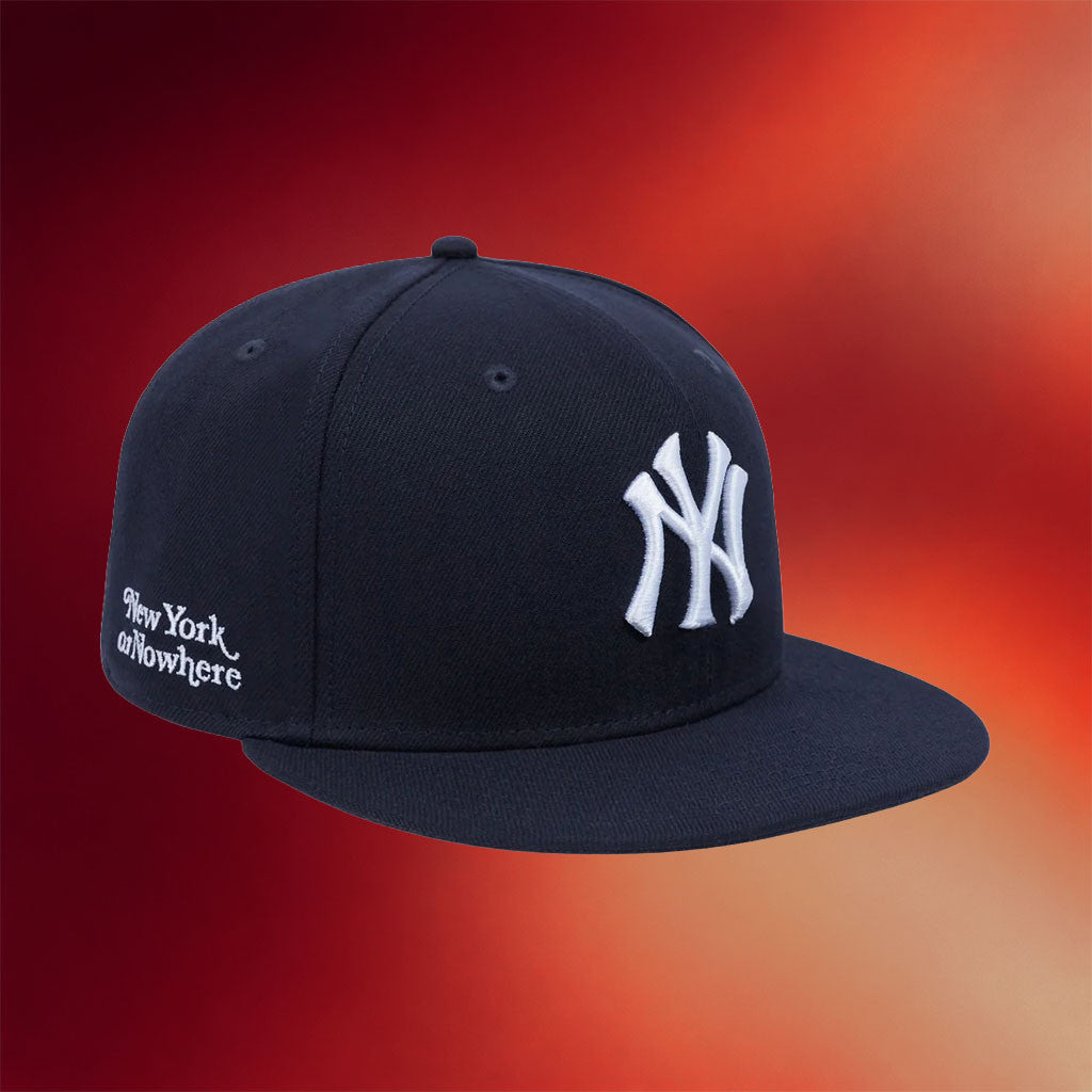 New York Or Nowhere Merch NYON X Yankees Embroidered Snapback Hat NY Yankees Merchandise Gifts