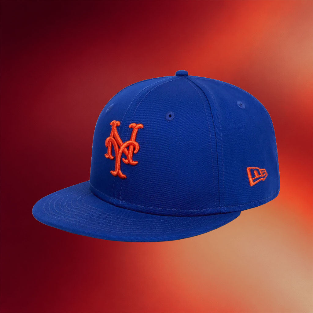 New York Or Nowhere Merch NYON X Mets Monogram Snapback Hat Embroidered Cool Baseball Gifts