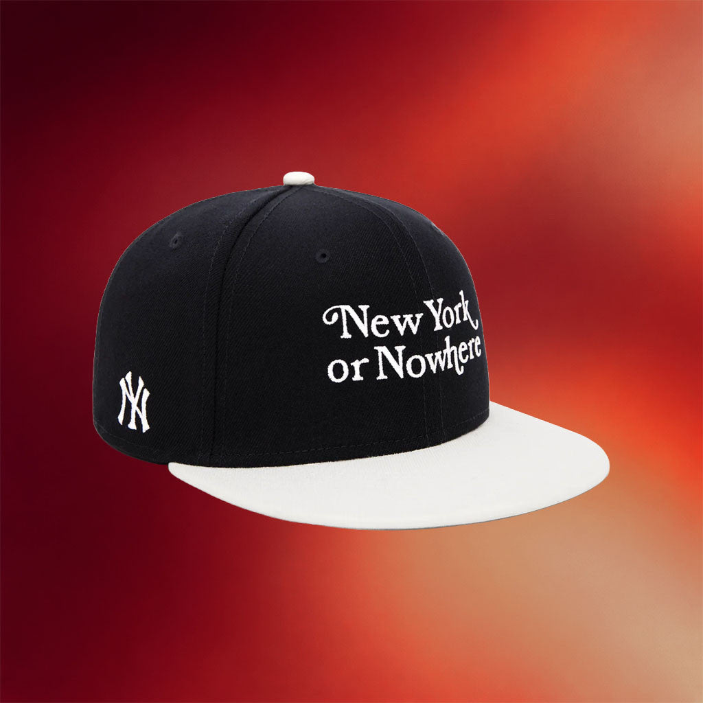 New York Or Nowhere Merch NYON X Yankees Motto Snapback Hat Embroidered Fathers Day Gifts 2026