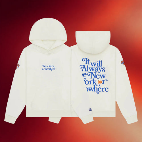 New York Or Nowhere Merch NYON X Knicks Motto Hoodie 2026 Gift For Basketball Fan Ideas