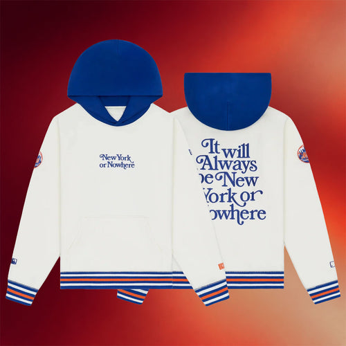 New York Or Nowhere Merch NYON X Mets Motto Hoodie NY Baseball Fan Gear Gifts For Friends