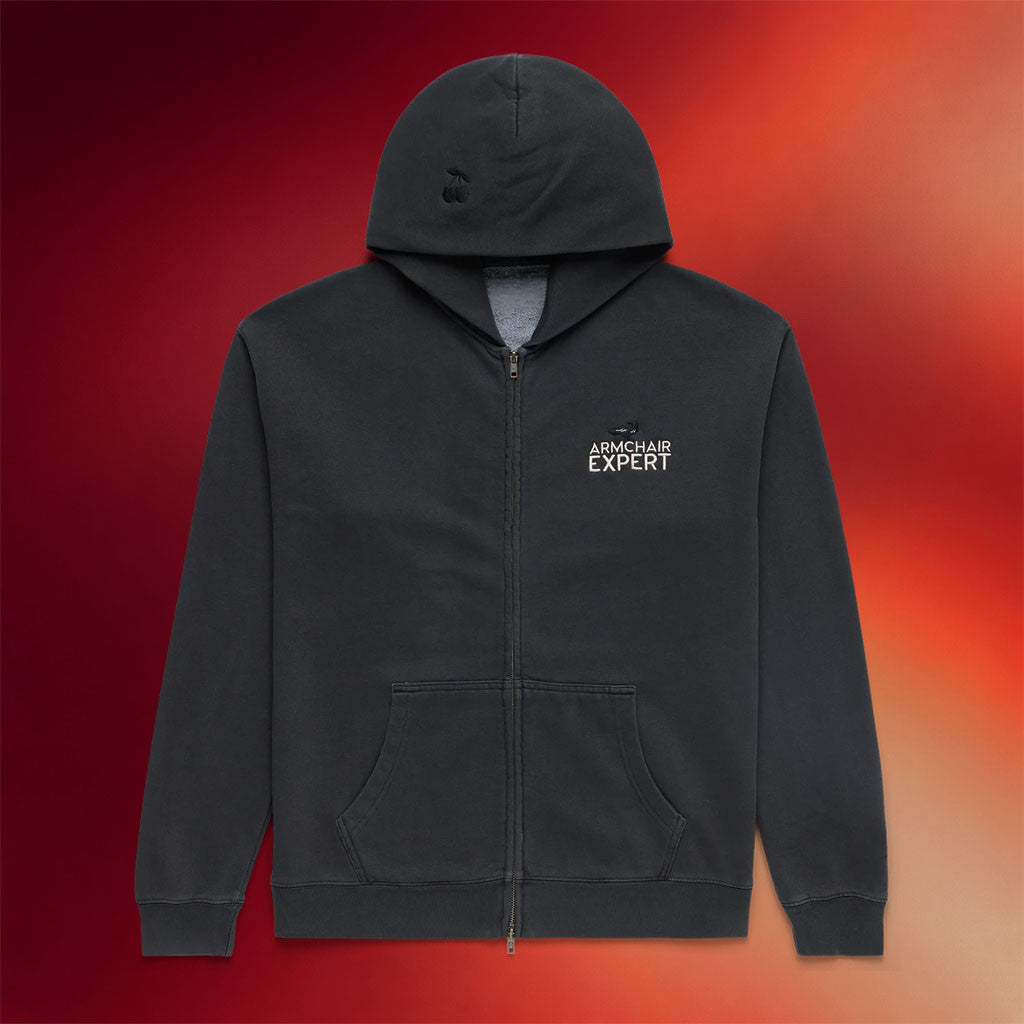 Armchair Expert Merch 2026 AE Logo Zip Hoodie Simple Father's Day Gift Ideas